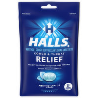 Halls Cough Drops, Mentho-Lyptus Flavor - 30 Each 