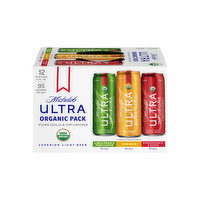 Michelob Beer, Superior Light, Organic Pack, 12 Pack