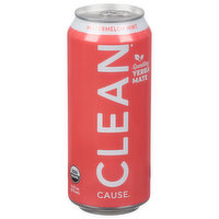 Clean Cause Sparkling Yerba Mate, Watermerlon Mint - 16 Fluid ounce 