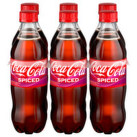 Coca-Cola Soda, Raspberry Spiced Coke - 6 Each 