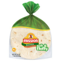 Mission Flour Tortillas, Homestyle, Fajita