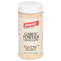 Adams Garlic Powder, Granulated - 10.31 Ounce 