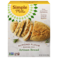 Simple Mills Baking Mix, Artisan Bread, Almond Flour - 10.4 Ounce 