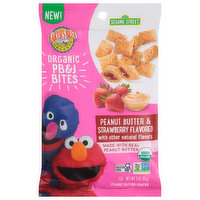 Earth's Best PB&J Bites, Organic, Peanut Butter & Strawberry Flavored, Sesame Street - 3 Ounce
