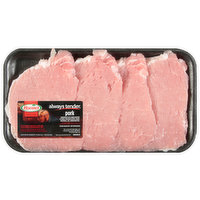 Fresh Pork Chops, Boneless, Tenderized, Super Pack - 1.86 Pound 