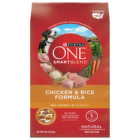Purina One Dog Food, Chicken & Rice Formula, Adult - 8 Pound