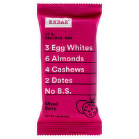 RXBAR Protein Bar, Mixed Berry - 12 Each