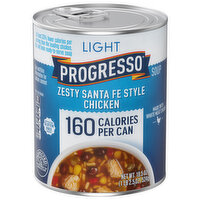 Progresso Soup, Chicken, Zesty Santa Fe Style, Light - 18.5 Ounce 