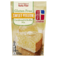 Gladiola Cornbread & Muffin Mix, Gluten Free, Sweet Yellow - 7 Ounce 