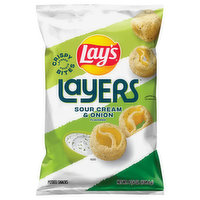 Lay's Potato Snacks, Sour Cream & Onion Flavored - 4.75 Ounce 