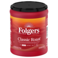 Folgers Coffee, Ground, Medium, Classic Roast - 9.6 Ounce 