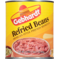 Gebhardt Refried Beans, Mexican Style - 30 Ounce 