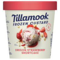 Tillamook Frozen Custard, Oregon Strawberry Shortcake