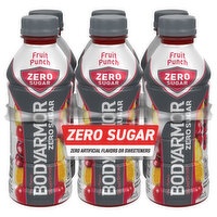 BodyArmor Super Drink, Zero Sugar, Fruit Punch - 6 Each 