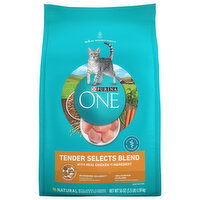 Purina One Natural Dry Cat Food, Tender Selects Blend With Real Chicken - 3.5 Pound 