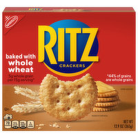 RITZ RITZ Whole Wheat Crackers, 12.9 oz