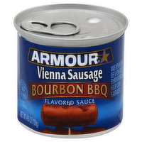 Armour Sausage, Vienna, Bourbon BBQ Flavored Sauce - 4.6 Ounce 