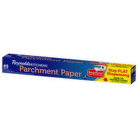 Reynolds Kitchens Stay Flat Parchment Paper with SmartGrid, 50 Square Feet  