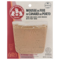 Three Little Pigs Mousse, Pork and Duck Liver - 5.5 Ounce 