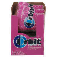Orbit Gum, Sugar Free, Bubblemint - 6 Each 