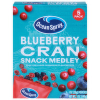 Ocean Spray Snack Medley, Blueberry Cran, 5 Pack