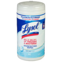 Lysol Disinfecting Wipes, Crisp Linen Scent - 80 Each