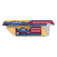 Kraft Cracker Cuts Sharp Cheddar Cheese Slices