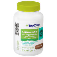 TopCare Cinnamon, 2000 mg, Capsules, Herbal - 60 Each 