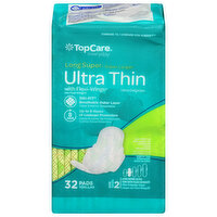 TopCare Pads, with Flexi-Wings, Ultra Thin, Long Super, Size 2