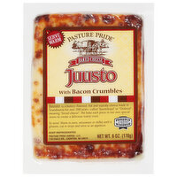 Pasture Pride Baked Cheese, Juusto, with Bacon Crumbles - 6 Ounce 