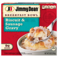 Jimmy Dean Breakfast Bowl, Biscuit & Sausage Gravy - 9 Ounce