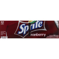 Sprite Soda, Lemon Lime, Cranberry Flavored, Fridge Pack