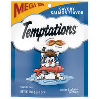 Temptations Whiskas tations Savoury Salmon Cat Snacks & Treats - 6.3 Ounce 