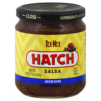 Hatch Salsa, Tex-Mex, Medium - 16 Ounce 