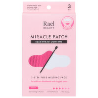 Rael Beauty Miracle Patch, Blackhead Control - 3 Each 