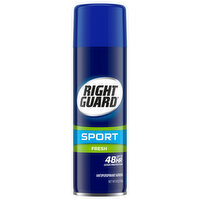 Right Guard Antiperspirant Aerosol, Sport, Fresh - 6 Ounce 