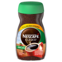 Nescafe Coffee, Instant, Decaffeinated, Dark Roast - 7 Ounce 