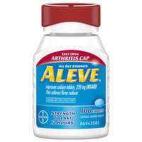 Aleve Pain Reliever/Fever Reducer, 220 mg, Caplets - 100 Each 