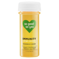 So Good So You Probiotic Juice Shot, Ginger Cayenne, Immunity - 1.7 Fluid ounce 