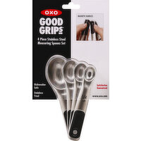 Good Grips Measuring Spoon Set, Stainless Steel, 4 Piece - 4 Each 