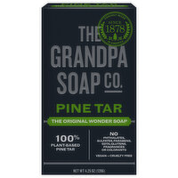 The Grandpa Soap Co. Soap, Pine Tar - 4.25 Ounce 