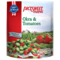 Pictsweet Farms Okra & Tomatoes - 12 Ounce 