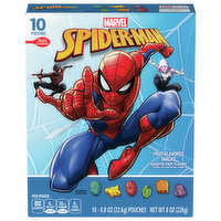 Betty Crocker Fruit Flavored Snacks, Assorted Fruit Flavors, Marvel Spider-Man - 10 Each 