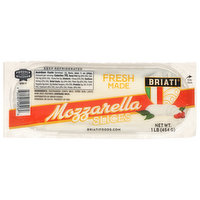Briati Cheese Slices, Mozzarella - 1 Pound 