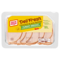 Oscar Mayer Turkey Breast, Cracked Black Pepper - 8 Ounce 