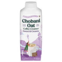 Chobani Coffee Creamer, Sweet & Creamy, Oat