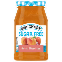 Smucker's Preserves, Sugar Free, Peach - 12.75 Ounce 