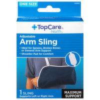 TopCare Arm Sling, Maximum Support, Adjustable, One Size