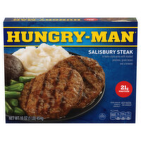 Hungry Man Salisbury Steak - 16 Ounce 