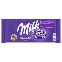 Milka Milk Chocolate Confection, Alpenmilch - 3.52 Ounce 